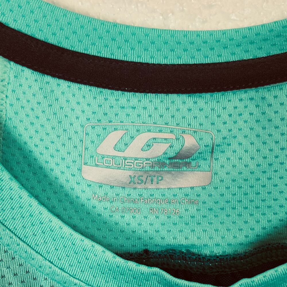 Garneau Icefit Reflective Cycling Tank Top Mint/Teal XS - Picture 9 of 10